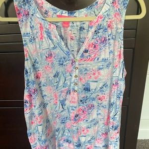 Lilly Pulitzer Essie tank, L